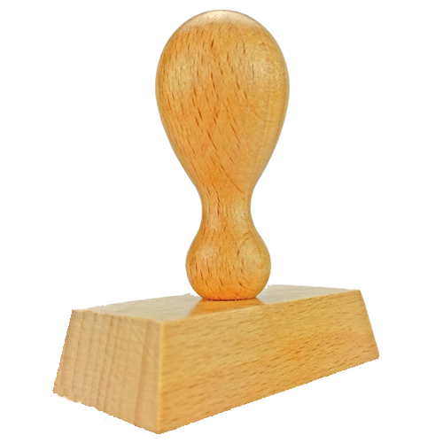 Holzstempel 60x30 mm