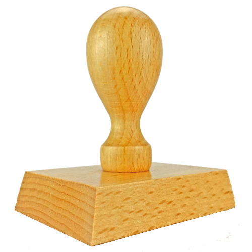 Holzstempel 70x55 mm